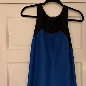 Blue and black semi-formal dress!